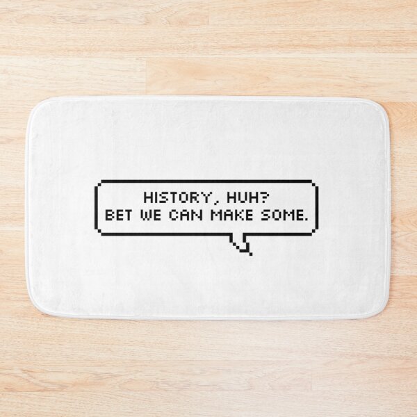 Item preview, history, huh? designed and sold by awildbooknerd.