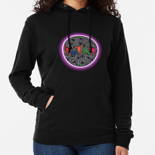 Keith Haring Sudadera ligera con capucha