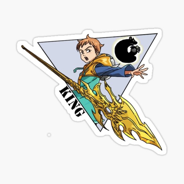 SRBB1021 nanatsu no taizai seven deadly sins king anime Car Window Decal  Sticker