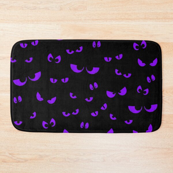 Item preview, Glowing Purple Halloween Spooky Eyes  designed and sold by MoCatDesigns.