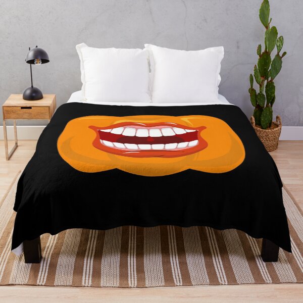 Item preview, Halloween mouth on pumpkin funny designed and sold by StarlightTales.