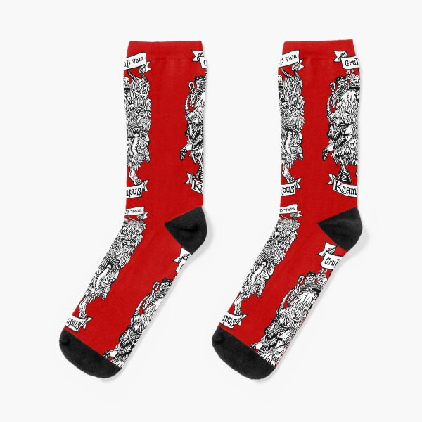 Season's Beatings - Gruss Vom Krampus Socks
