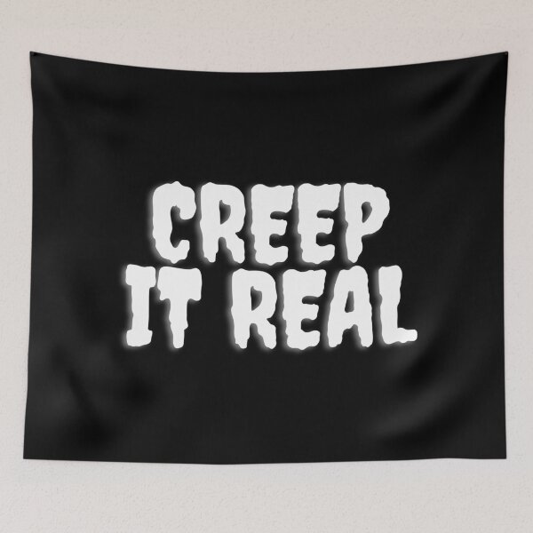 Item preview, Creep it Real Black designed and sold by moss&moon designs.