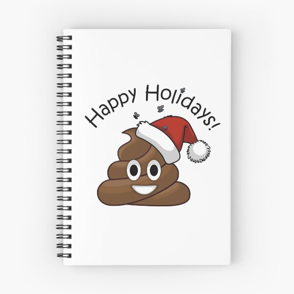 Item preview, Happy Holidays Poop Emoji In Santa Hat designed and sold by Apartment12.
