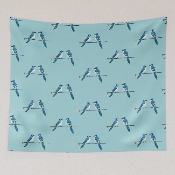 Item preview, Blue Jay designed and sold by Roy & Tiffany.