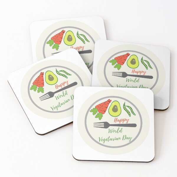 Item preview, Happy World Vegetarian Day, Vegetarian design designed and sold by IdyayaouART.