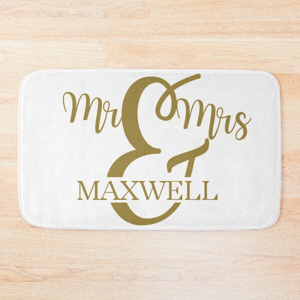 Item preview, Mr & Mrs MAXWELL | Gift ideas designed and sold by yourscotborders.