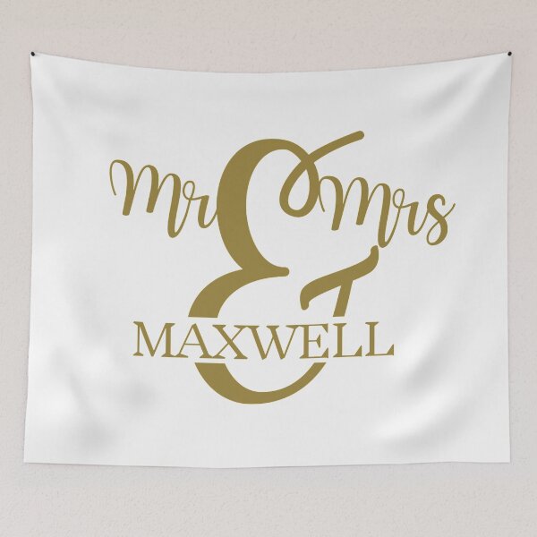 Item preview, Mr & Mrs MAXWELL | Gift ideas designed and sold by yourscotborders.