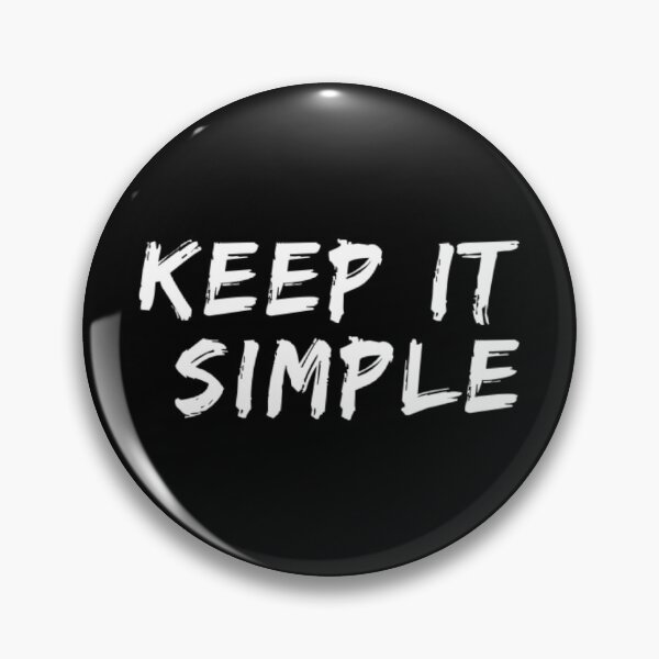 Item preview, Keep it Simple designed and sold by MerciMe.