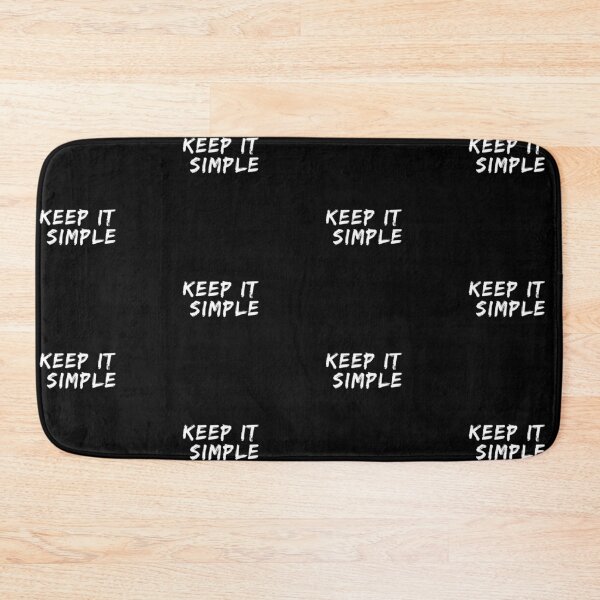 Item preview, Keep it Simple designed and sold by MerciMe.