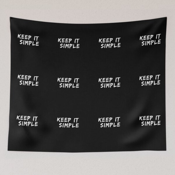 Item preview, Keep it Simple designed and sold by MerciMe.