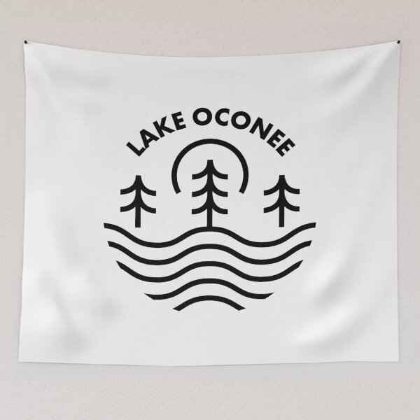 Item preview, Lake Oconee Line Art designed and sold by HalpinDesign.