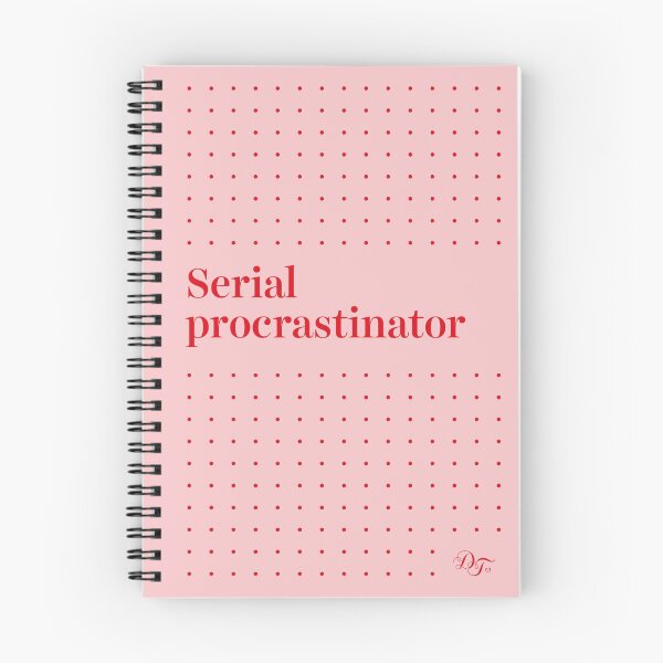 Item preview, Serial Procrastinator designed and sold by Design Therapy.