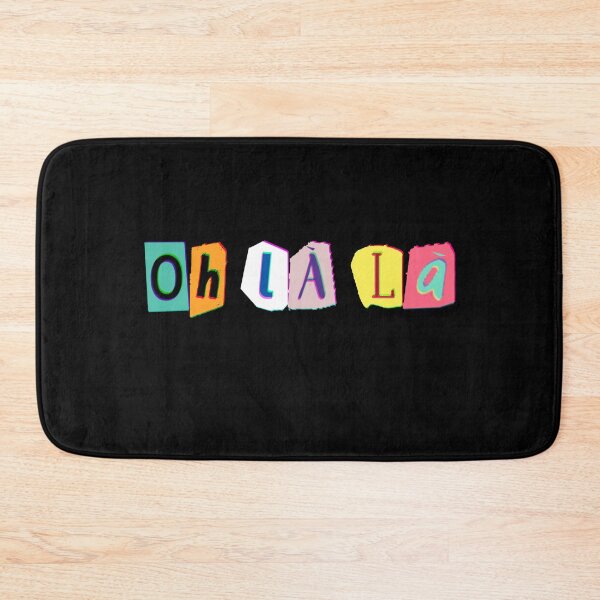 Item preview, Oh la la - French Text - Fashion Magazine Letters - Vintage Retro - Oh Là Là designed and sold by LaFerte-Bernard.