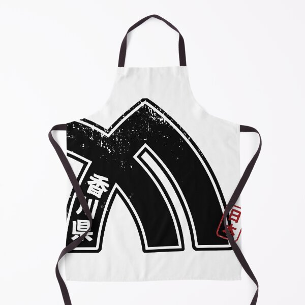 Item preview, KAGAWA Japanese Prefecture Design Anime Hanko Style Distressed designed and sold by PsychicCatStore.