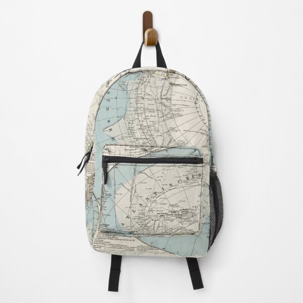 Item preview, Antarctica, 1894 Vintage South Pole Map designed and sold by Gin  Neko.