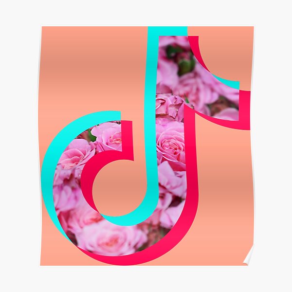 Cute Tik Tok Logo Posters | Redbubble