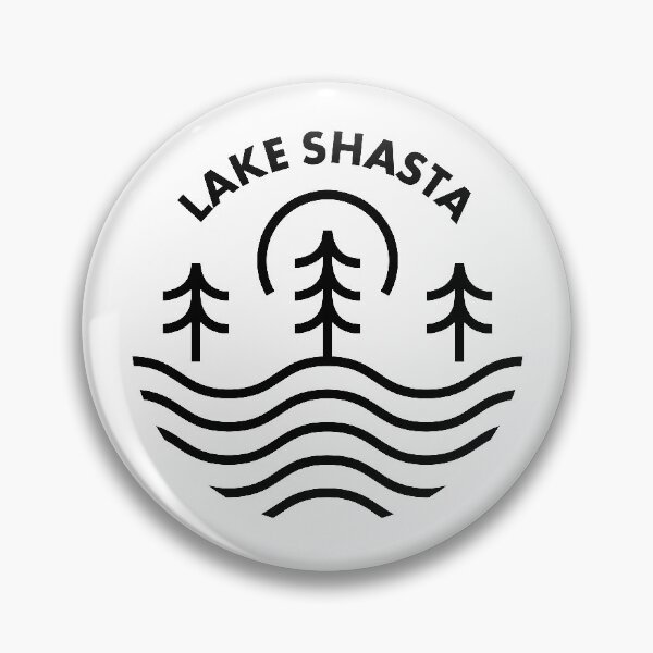 Item preview, Lake Shasta Line Art designed and sold by HalpinDesign.