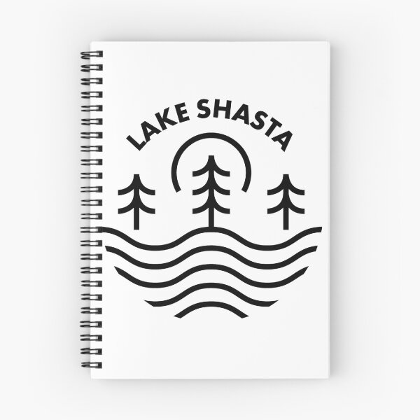 Item preview, Lake Shasta Line Art designed and sold by HalpinDesign.