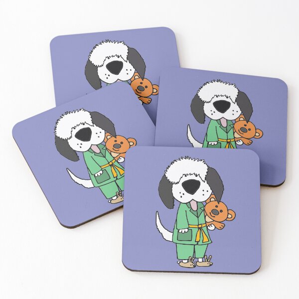 Item preview, Funny Old English Sheepdog Dog in Pajamas designed and sold by Nature's Fancy.
