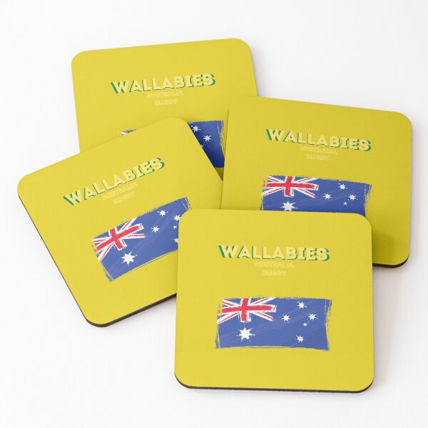 Item preview, Wallabies designed and sold by TheRugbierStore.