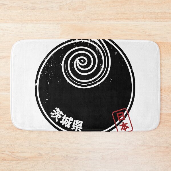 Item preview, IBARAKI Japanese Prefecture Design Anime Hanko Style Distressed designed and sold by PsychicCatStore.