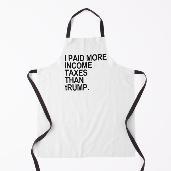 Item preview, I PAID MORE INCOME TAXES THAN tRump (black) designed and sold by Thelittlelord.