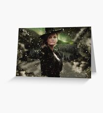 OUAT Holidays 2015 - The Wicked Witch Greeting Card