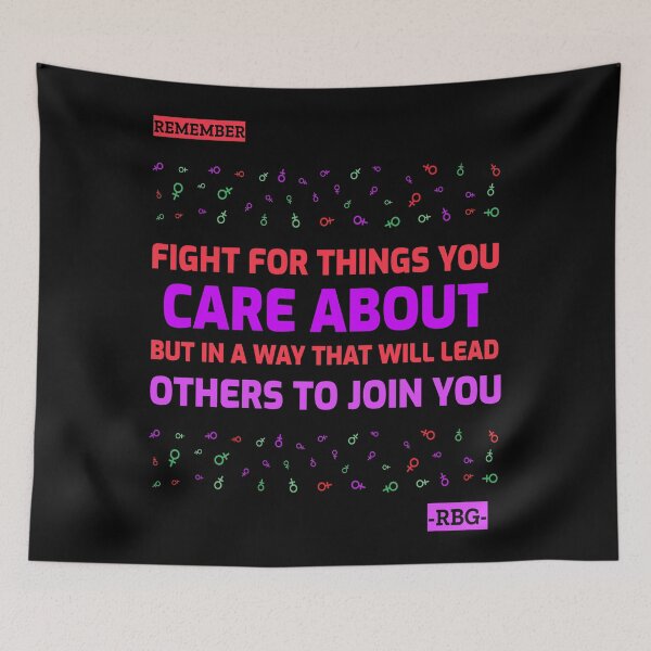 Item preview, RBG Best Quotes - Fight Red designed and sold by Coder-T.