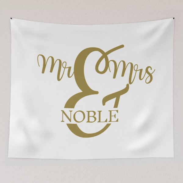Item preview, Mr & Mrs NOBLE | Gift ideas designed and sold by yourscotborders.