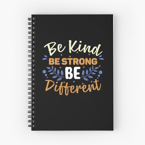 Item preview, be kind be strong be different positivity self love   designed and sold by Majesticoo.