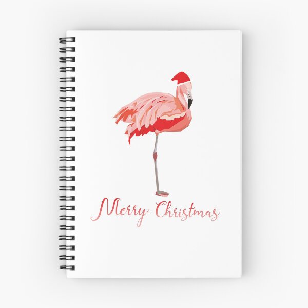 Item preview, Pink Flamingo Christmas Outfit Funny Flamingo Bird In Santa Hat Women Men Merry Christmas Xmas Gift designed and sold by FunnySunny T-Shirts.
