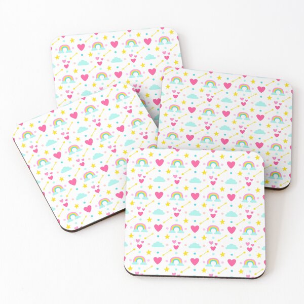 Item preview, Hearts and Rainbows designed and sold by JBaystro.