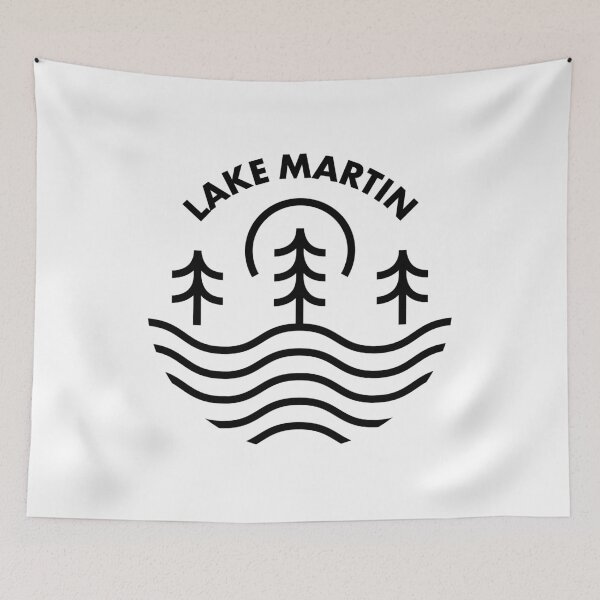 Item preview, Lake Martin Line Art designed and sold by HalpinDesign.