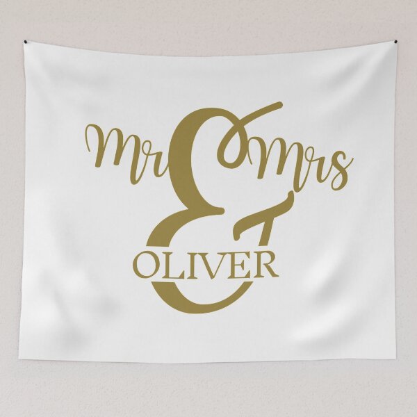 Item preview, Mr & Mrs OLIVER | Gift ideas designed and sold by yourscotborders.
