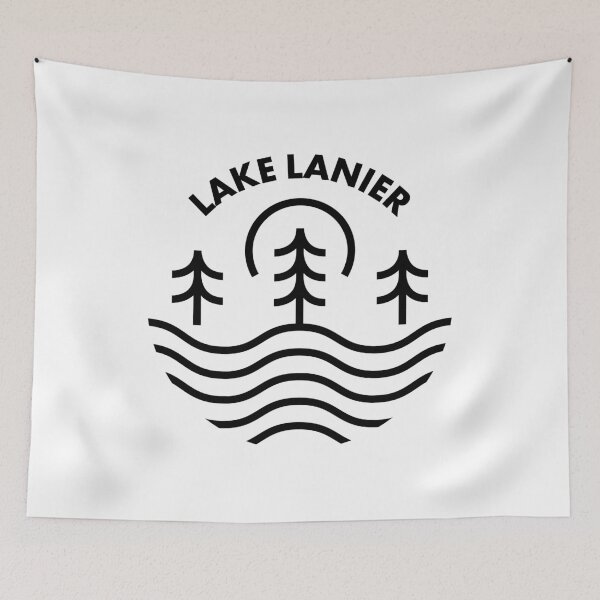 Item preview, Lake Lanier Line Art designed and sold by HalpinDesign.