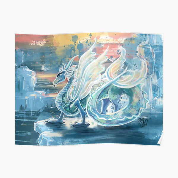 Ice Dragon Poster