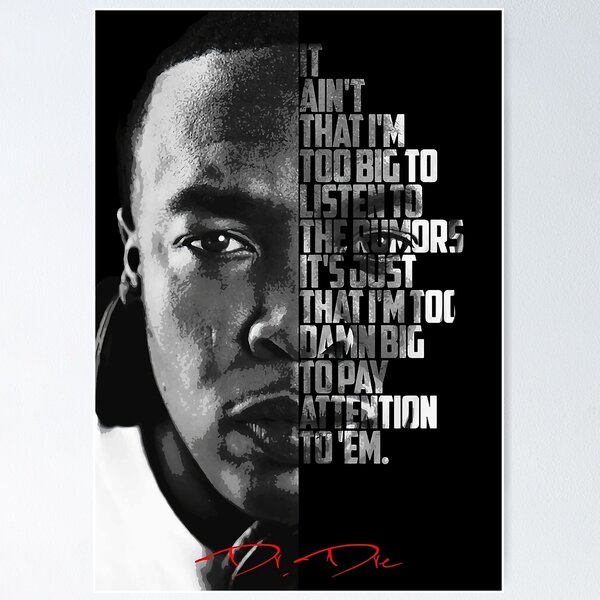 Dr Dre Posters 2001 Poster Rap Music Album Cover Tracklist Wall Art Picture  Canvas Painting Poster