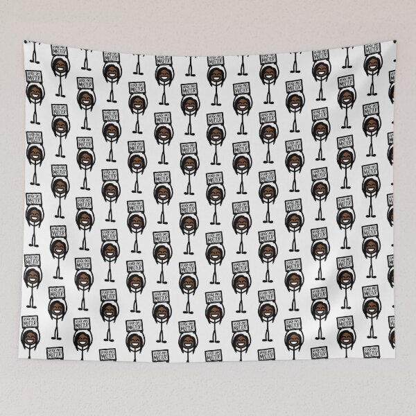 Item preview, Stick Girl - Black Lives Matter designed and sold by TswizzleEG.