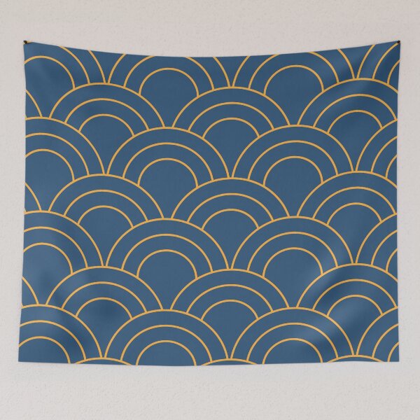 Item preview, Japanese Semicircle Pattern designed and sold by ZANGRAM.
