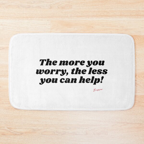 Item preview, Don't Worry designed and sold by LibrosBOOKtique.