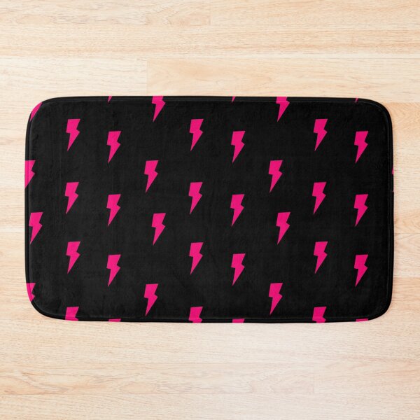 Item preview, Pink lightning bolts pattern designed and sold by LunaLovesTea.