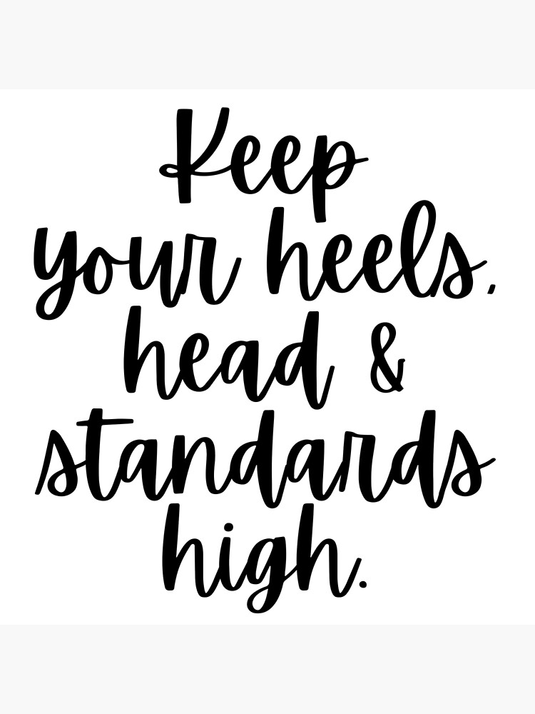Amazon.com: BEDROOM WALL DECOR ,Home Decor ,Hippie Room Decor ,Canvas Quote Keep  your head Heels standards high heels head high Purple shoes,8''x12'' Framed  Modern Canvas Wall Art,: Posters & Prints