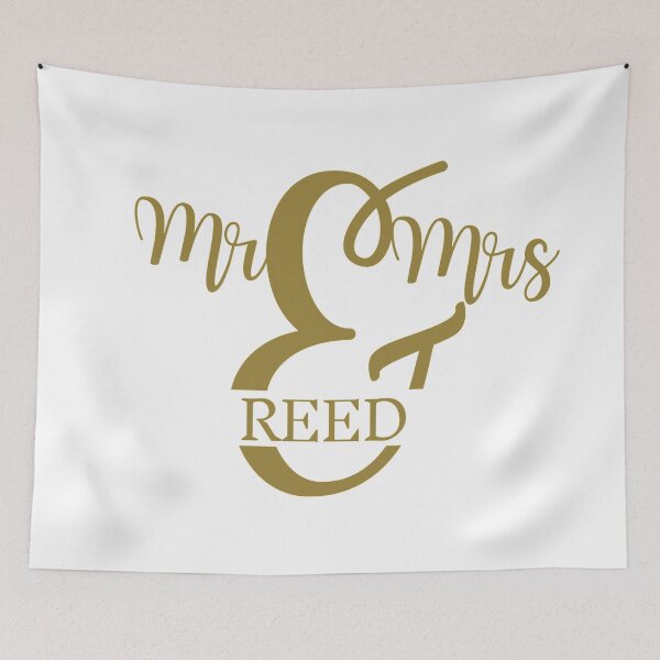 Item preview, Mr & MRS REED | Gift ideas designed and sold by yourscotborders.