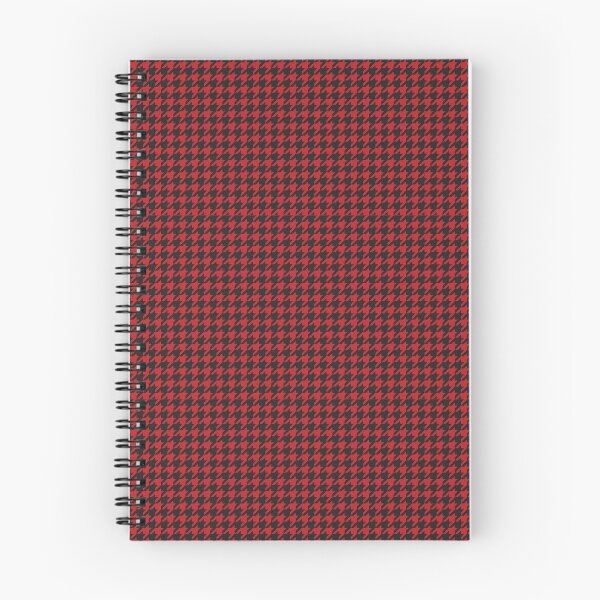 Item preview, Hounds Tooth Check Black and Red Houndstooth Pattern  designed and sold by SqueakyRicardo.