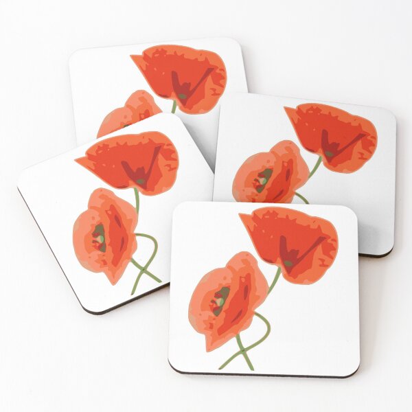 Item preview, Minimalist Remembrance Day poppy watercolor detail designed and sold by Deegital18.