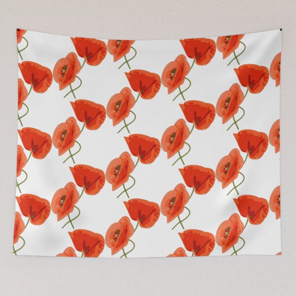 Item preview, Minimalist Remembrance Day poppy watercolor detail designed and sold by Deegital18.