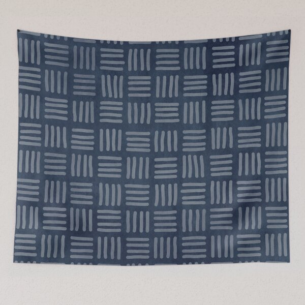 Item preview, Thatch on Blue designed and sold by Nola Lee Kelsey.