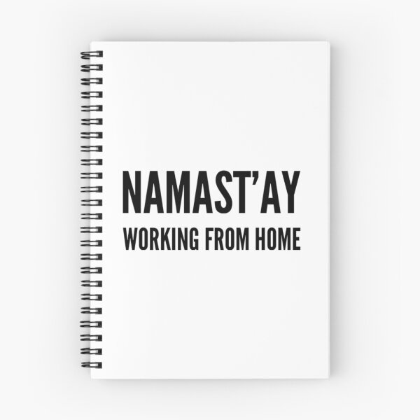 Item preview, Namast'ay Work From Home designed and sold by RiseandShineTee.