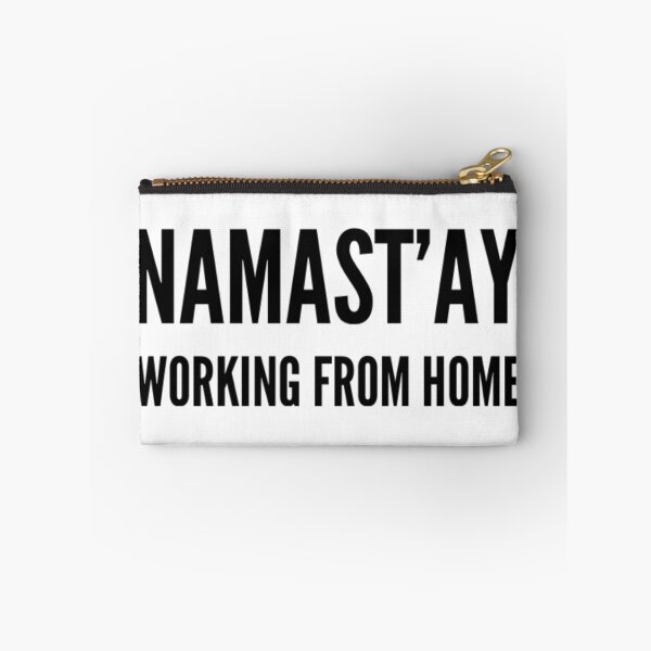 Item preview, Namast'ay Work From Home designed and sold by RiseandShineTee.